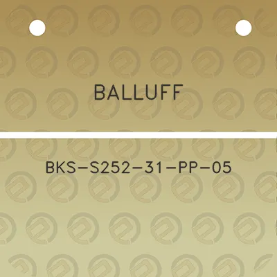 balluff-bks-s252-31-pp-05