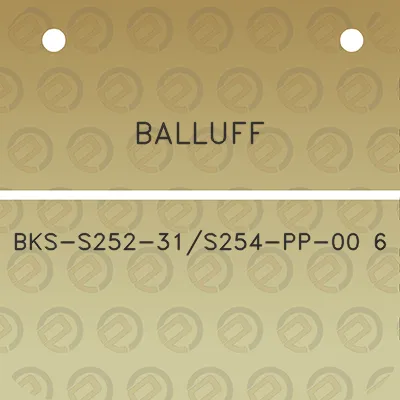 balluff-bks-s252-31s254-pp-00-6