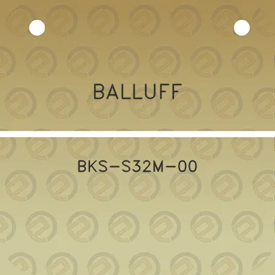 balluff-bks-s32m-00