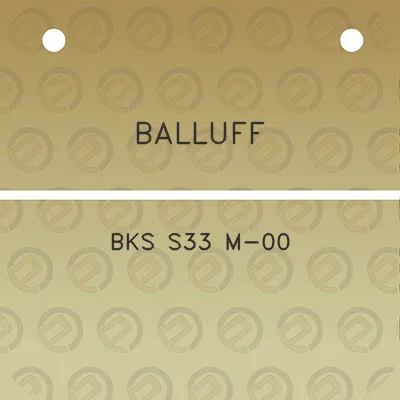 balluff-bks-s33-m-00