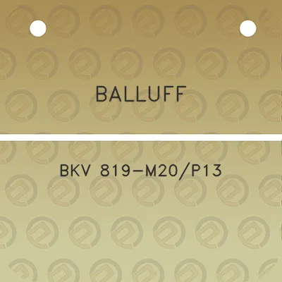 balluff-bkv-819-m20p13