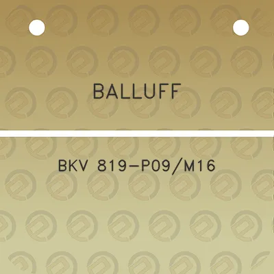 balluff-bkv-819-p09m16