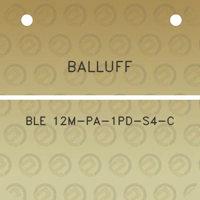 balluff-ble-12m-pa-1pd-s4-c