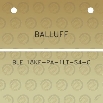 balluff-ble-18kf-pa-1lt-s4-c