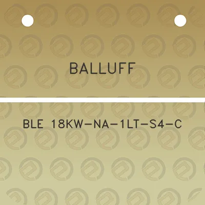 balluff-ble-18kw-na-1lt-s4-c