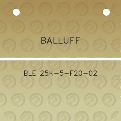 balluff-ble-25k-5-f20-02