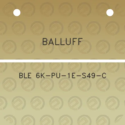 balluff-ble-6k-pu-1e-s49-c