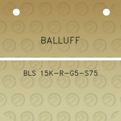 balluff-bls-15k-r-g5-s75