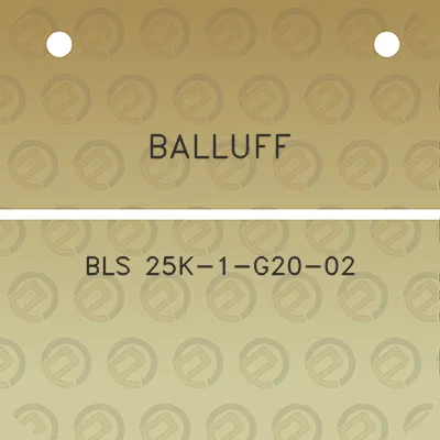 balluff-bls-25k-1-g20-02