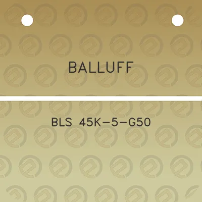 balluff-bls-45k-5-g50