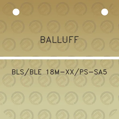 balluff-blsble-18m-xxps-sa5