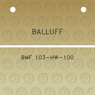 balluff-bmf-103-hw-100