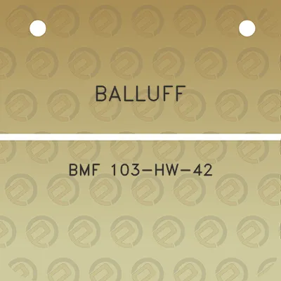 balluff-bmf-103-hw-42