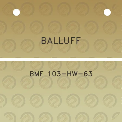 balluff-bmf-103-hw-63