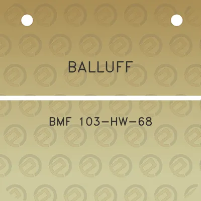 balluff-bmf-103-hw-68