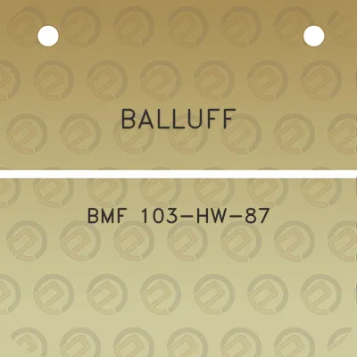 balluff-bmf-103-hw-87