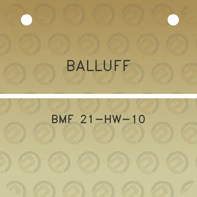 balluff-bmf-21-hw-10