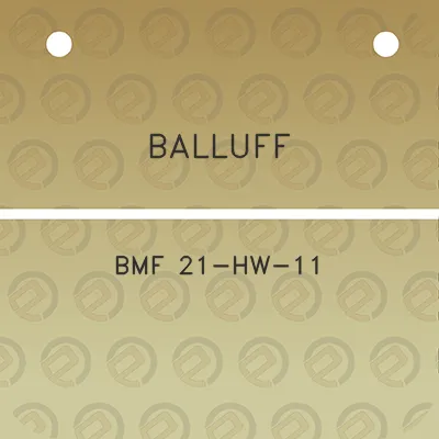 balluff-bmf-21-hw-11