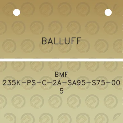 balluff-bmf-235k-ps-c-2a-sa95-s75-00-5