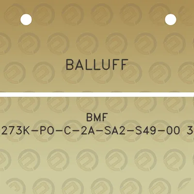 balluff-bmf-273k-po-c-2a-sa2-s49-00-3