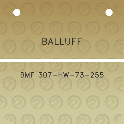 balluff-bmf-307-hw-73-255