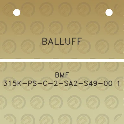 balluff-bmf-315k-ps-c-2-sa2-s49-00-1