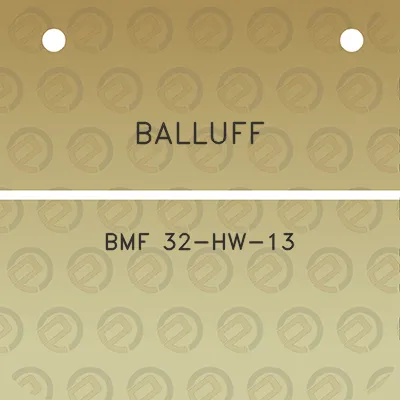 balluff-bmf-32-hw-13