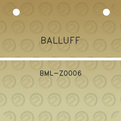 balluff-bml-z0006