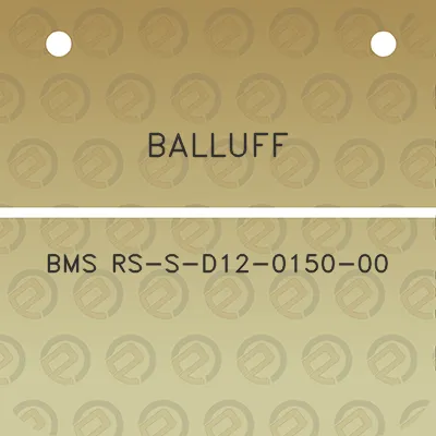 balluff-bms-rs-s-d12-0150-00