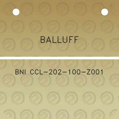 balluff-bni-ccl-202-100-z001