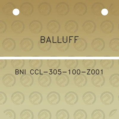 balluff-bni-ccl-305-100-z001