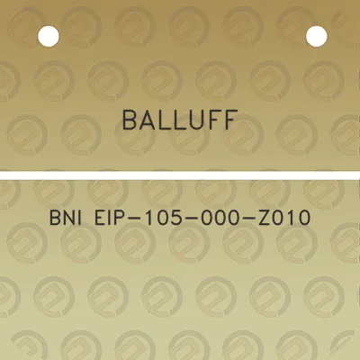 balluff-bni-eip-105-000-z010