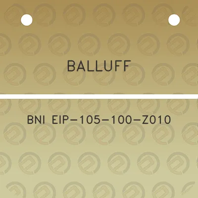 balluff-bni-eip-105-100-z010