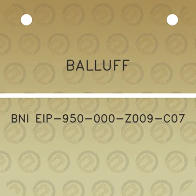 balluff-bni-eip-950-000-z009-c07