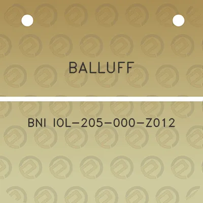 balluff-bni-iol-205-000-z012