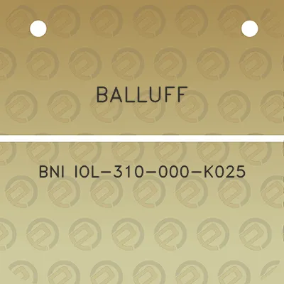 balluff-bni-iol-310-000-k025