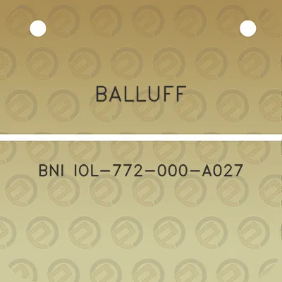 balluff-bni-iol-772-000-a027