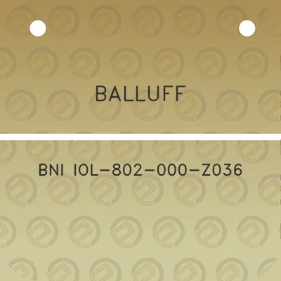 balluff-bni-iol-802-000-z036