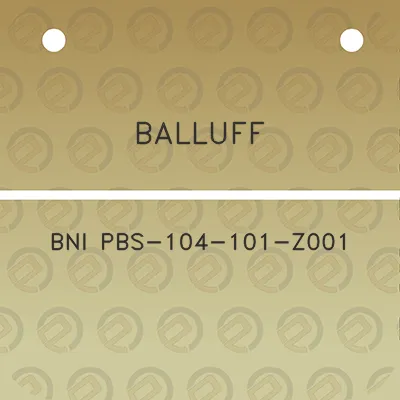 balluff-bni-pbs-104-101-z001