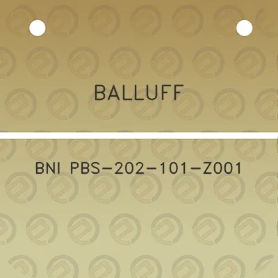 balluff-bni-pbs-202-101-z001