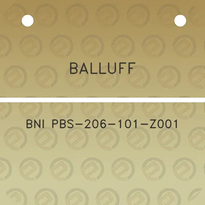 balluff-bni-pbs-206-101-z001