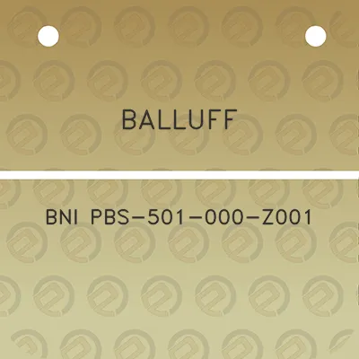 balluff-bni-pbs-501-000-z001