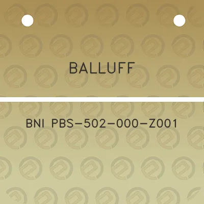 balluff-bni-pbs-502-000-z001