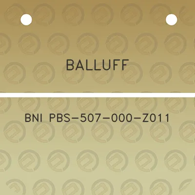 balluff-bni-pbs-507-000-z011