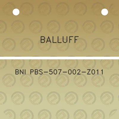 balluff-bni-pbs-507-002-z011