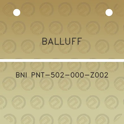 balluff-bni-pnt-502-000-z002