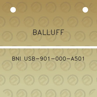 balluff-bni-usb-901-000-a501