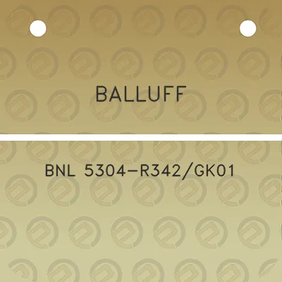 balluff-bnl-5304-r342gk01