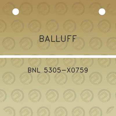 balluff-bnl-5305-x0759