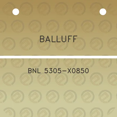 balluff-bnl-5305-x0850